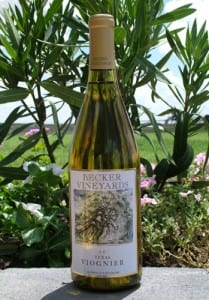 Becker 2007 Viognier with Bingham Family Vineyards grapes