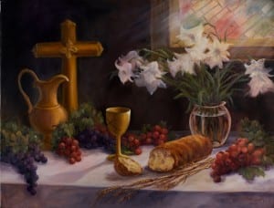 painting In Remembrance by Peggy Bingham