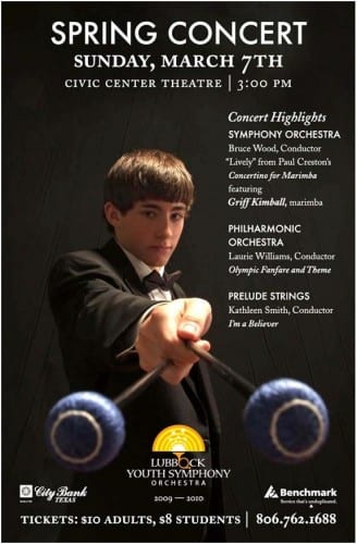 LYSO Concert flyer