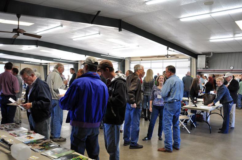 110810_1733_GrapeCamp206.jpg | Bingham Family Vineyards people visiting at Newsom Grape Day 2010