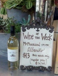 McPherson Albarino with Bingham Family Vineyard's Grapes