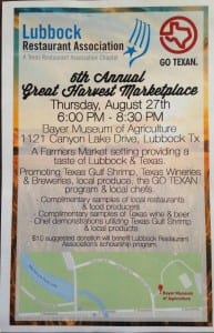 6th annual great harvest marketplace poster