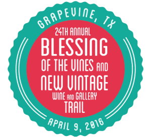 24th annual blessing of the vine 2026 logo