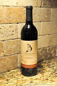 Bingham family vineyards 2014 Tempranillo
