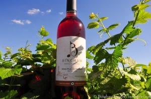 Bingham family vineyard 2014 high plans sunset