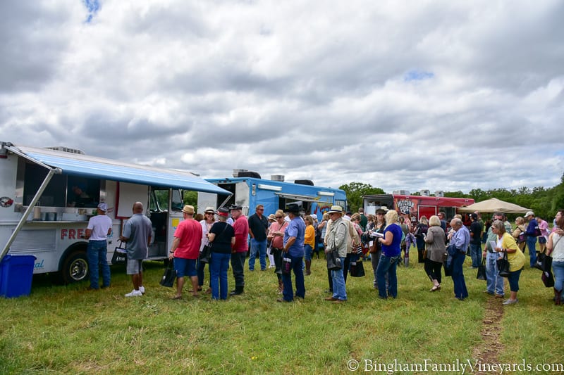17.04.01_TXwineRevolution_124-800web | Bingham Family Vineyards food truck line at Texas wine revolution