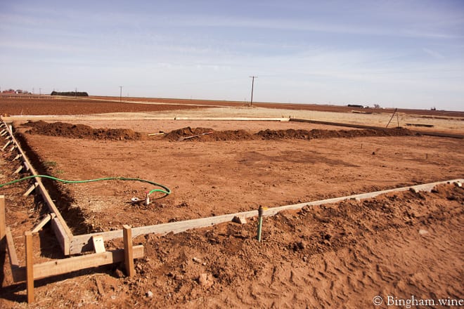 18.03.07_untitled_005-660web | Bingham Family Vineyards prepping ground for concrete for barrel room