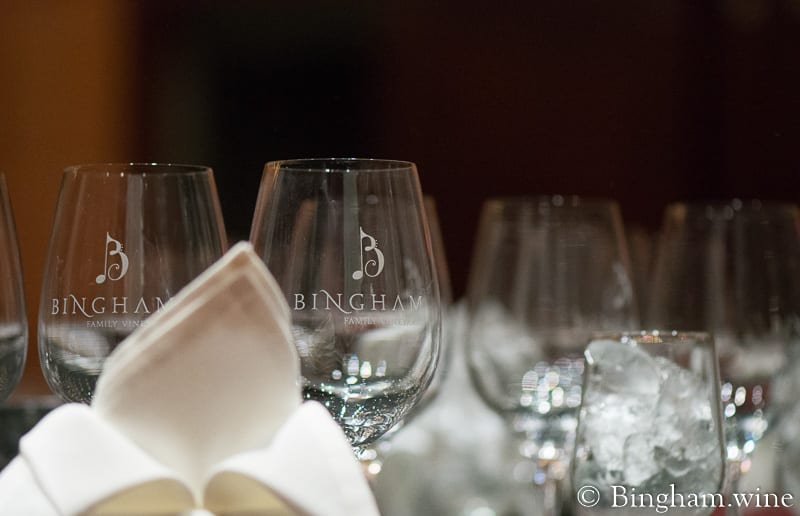 18.01.05_untitled_014-800web | Bingham Family Vineyards Wine Club dinner table setting in grapevine Texas