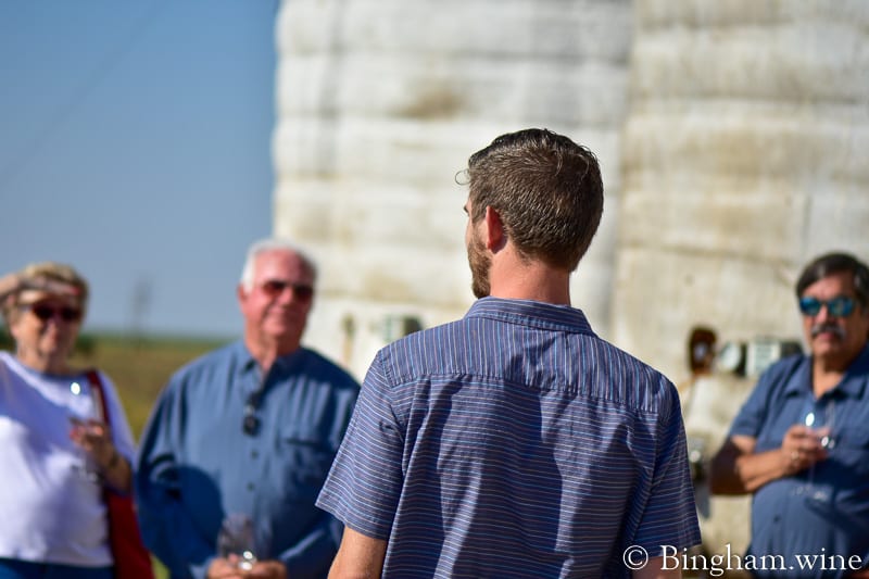 19.07.27_untitled_104-800web.4.5 | Bingham Family Vineyards tour at winery for bingham family vineyard wine club dinner barrel room meadow Texas