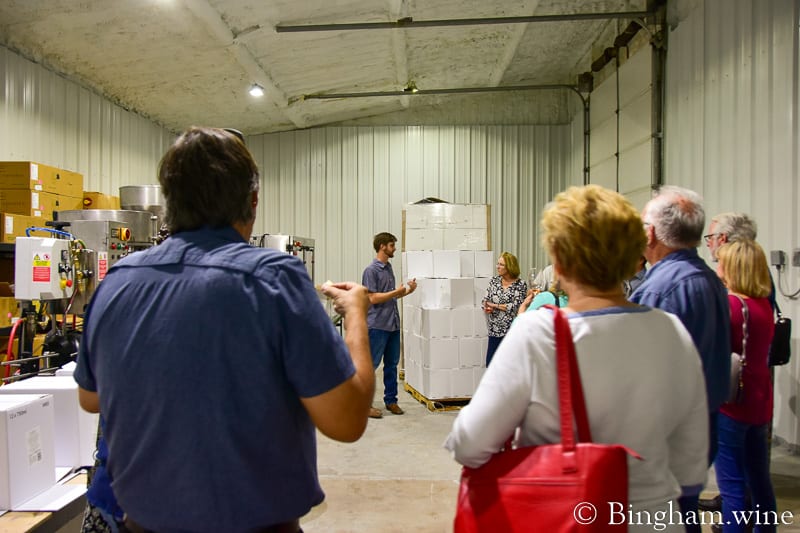 19.07.27_untitled_108-800web.4.5 | Bingham Family Vineyards tour at winery for bingham family vineyard wine club dinner barrel room meadow Texas