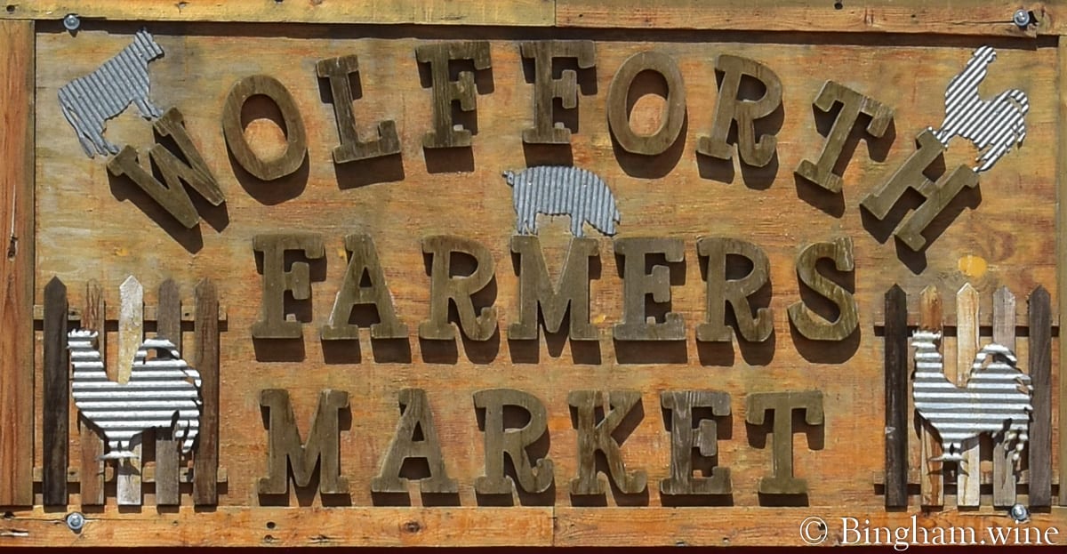 Wolfforth Famers Market Bingham Family Vineyards