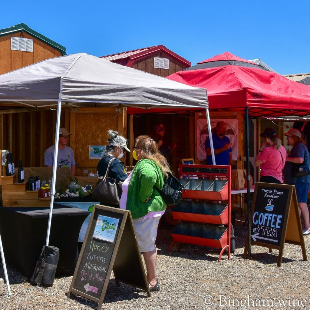Wolfforth Famers Market Bingham Family Vineyards