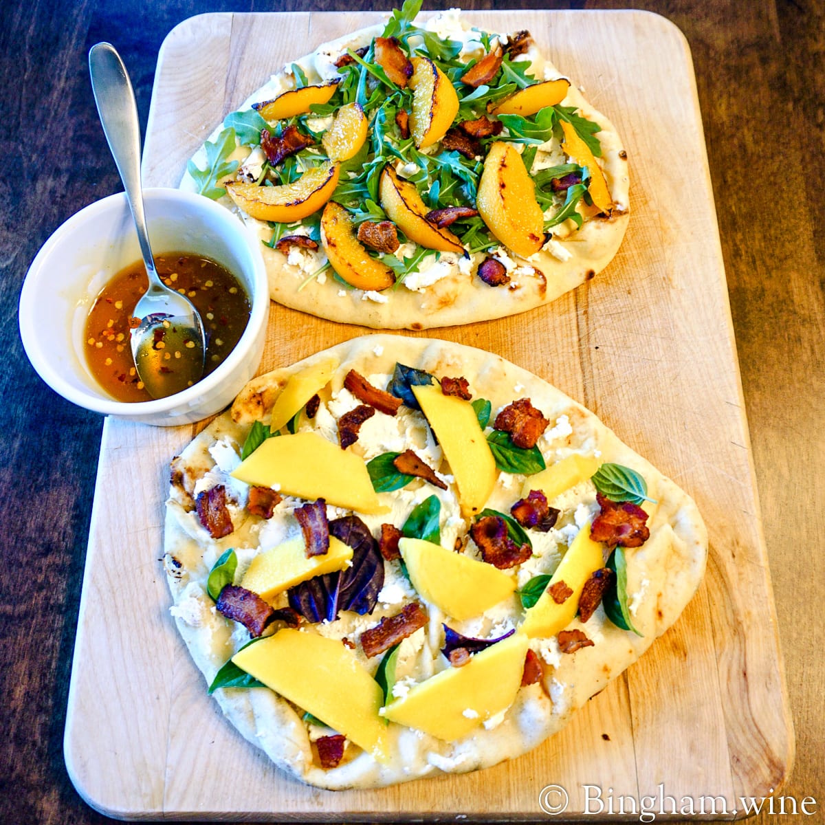 fullsizeoutput_829.1200.web_.1x1 | Bingham Family Vineyards Flat Bread with chili sauce
