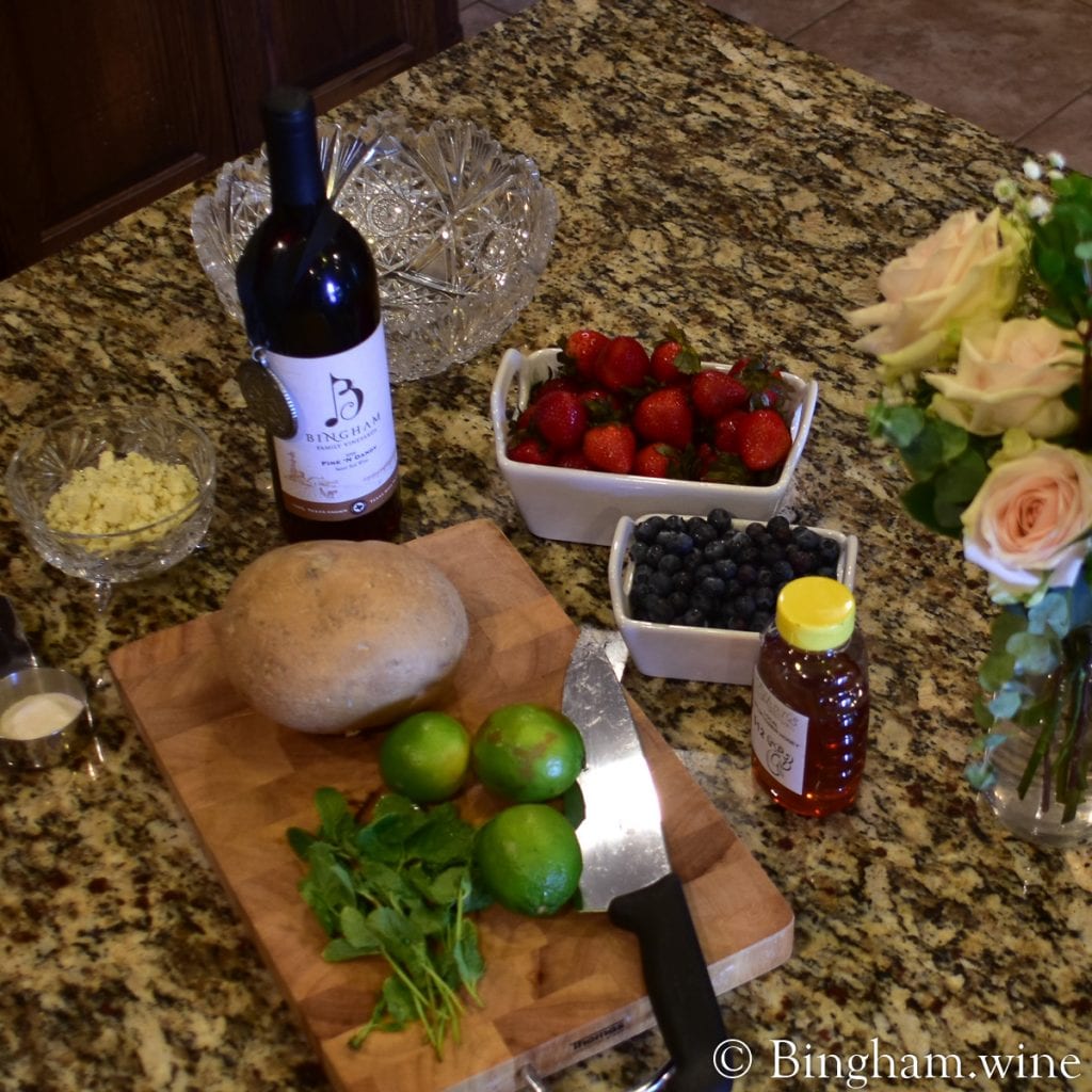 20.06.22_fruitsalad.finendandy_006.1200.web.1x1 | Bingham Family Vineyards bingham family vineyards 2018 fine n dandy with bowls of fruit