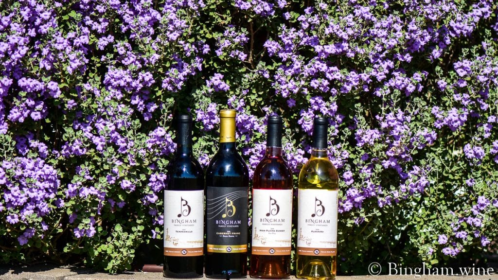 20.08.02_LastDaysofSummer.Aug_.2020_004-1200-web-16x9-1 | Bingham Family Vineyards bingham family vineyards bottle of Tempranillo, Cab Franc, High Plains Sunset, Albarino