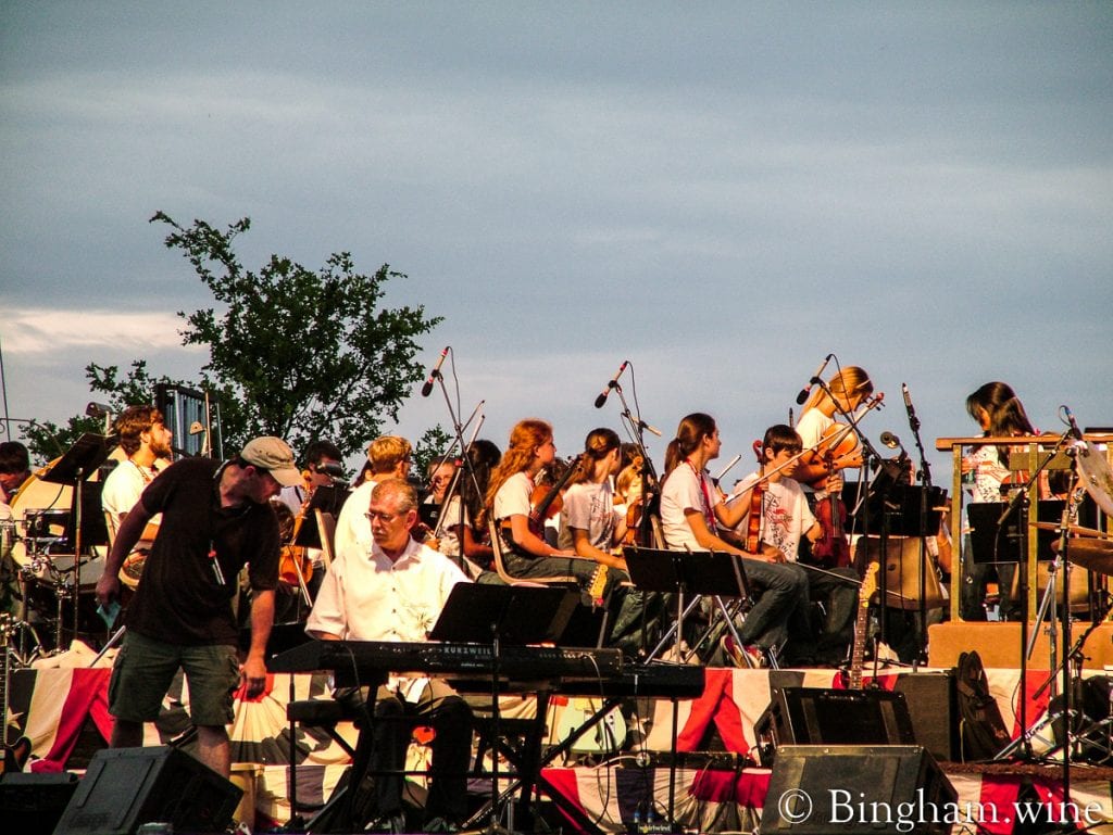 20090704_0157 | Bingham Family Vineyards stage at 4th of July festival