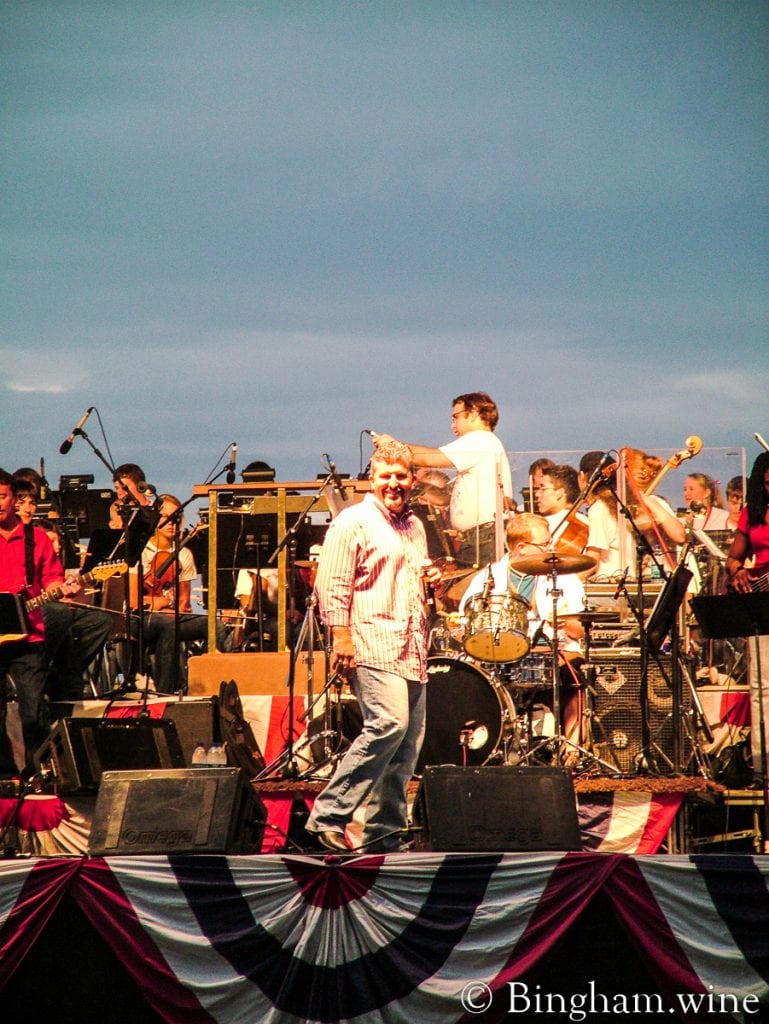 20090704_0168 | Bingham Family Vineyards stage at 4th of July festival