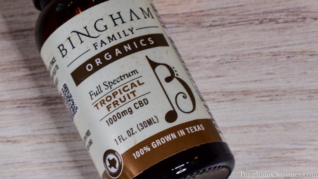21.07.02_BinghamCBD_017-1200-web-16x9 | Bingham Family Vineyards BinghamOrganics.com CBD full spectrum tincture bottle.