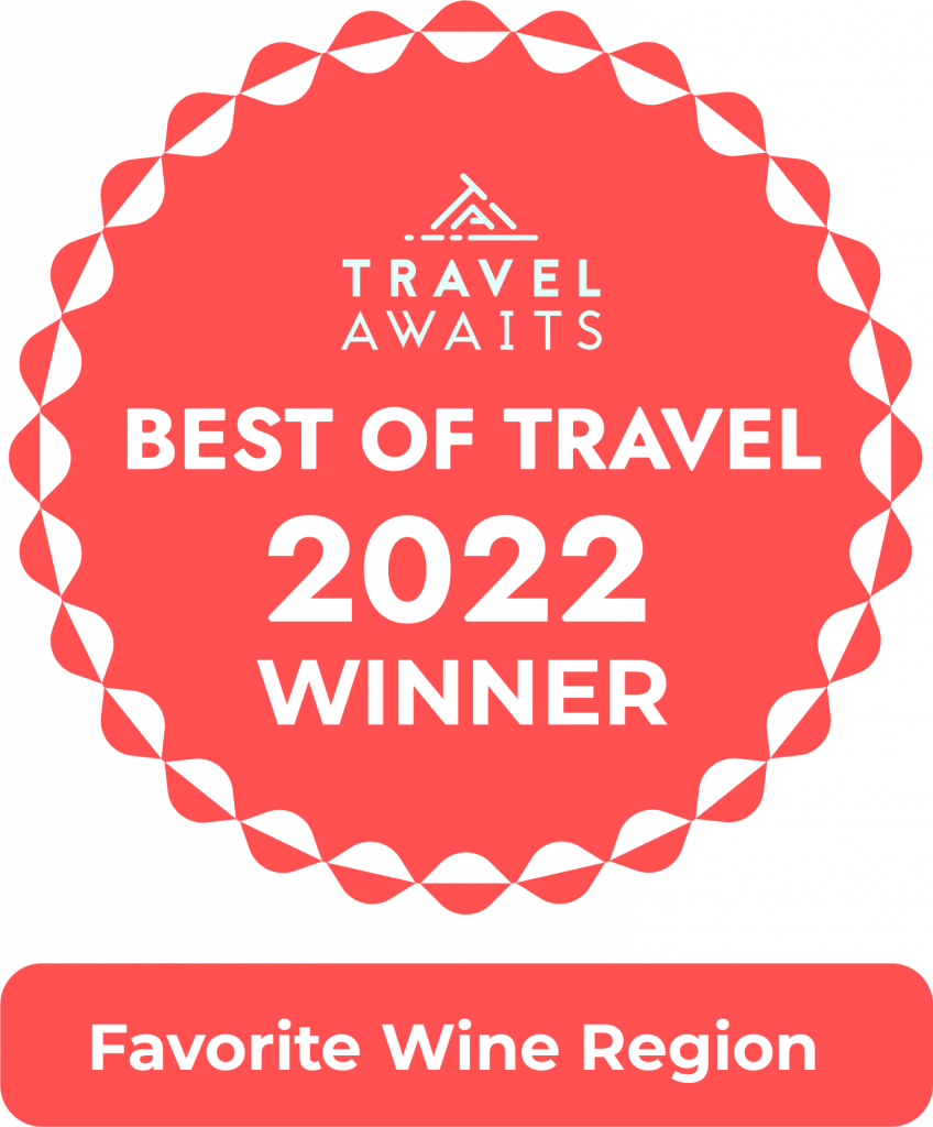 Travel Awaits Favorite Wine Region Award 2022
