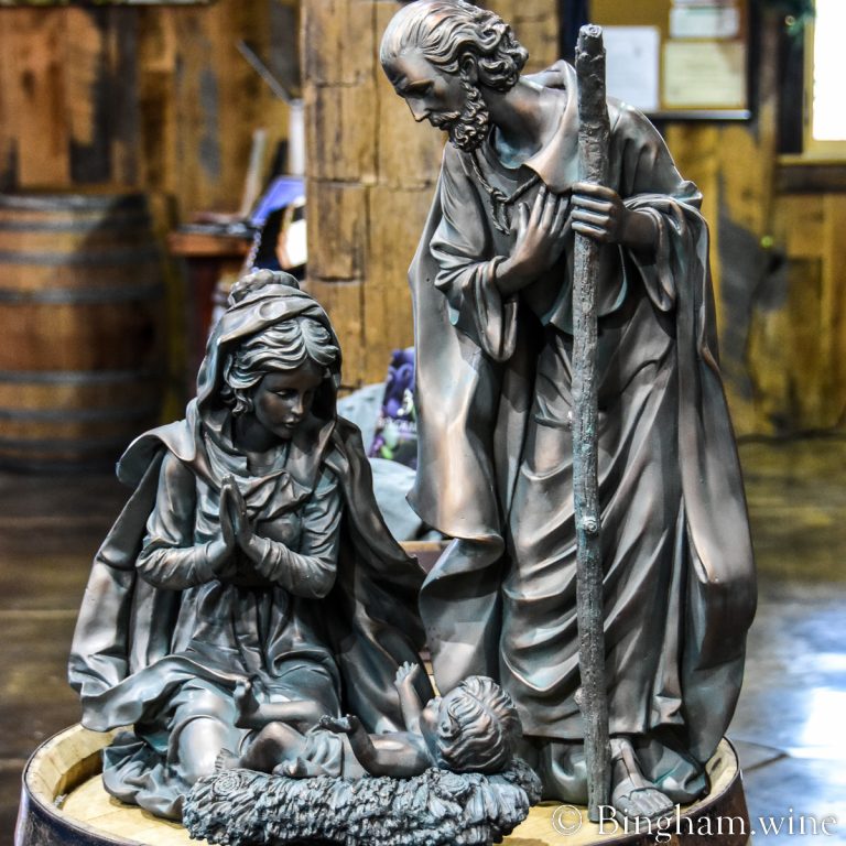 metal Nativity Christmas decoration