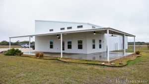 tasting room at Bingham Family Vineyards Hye