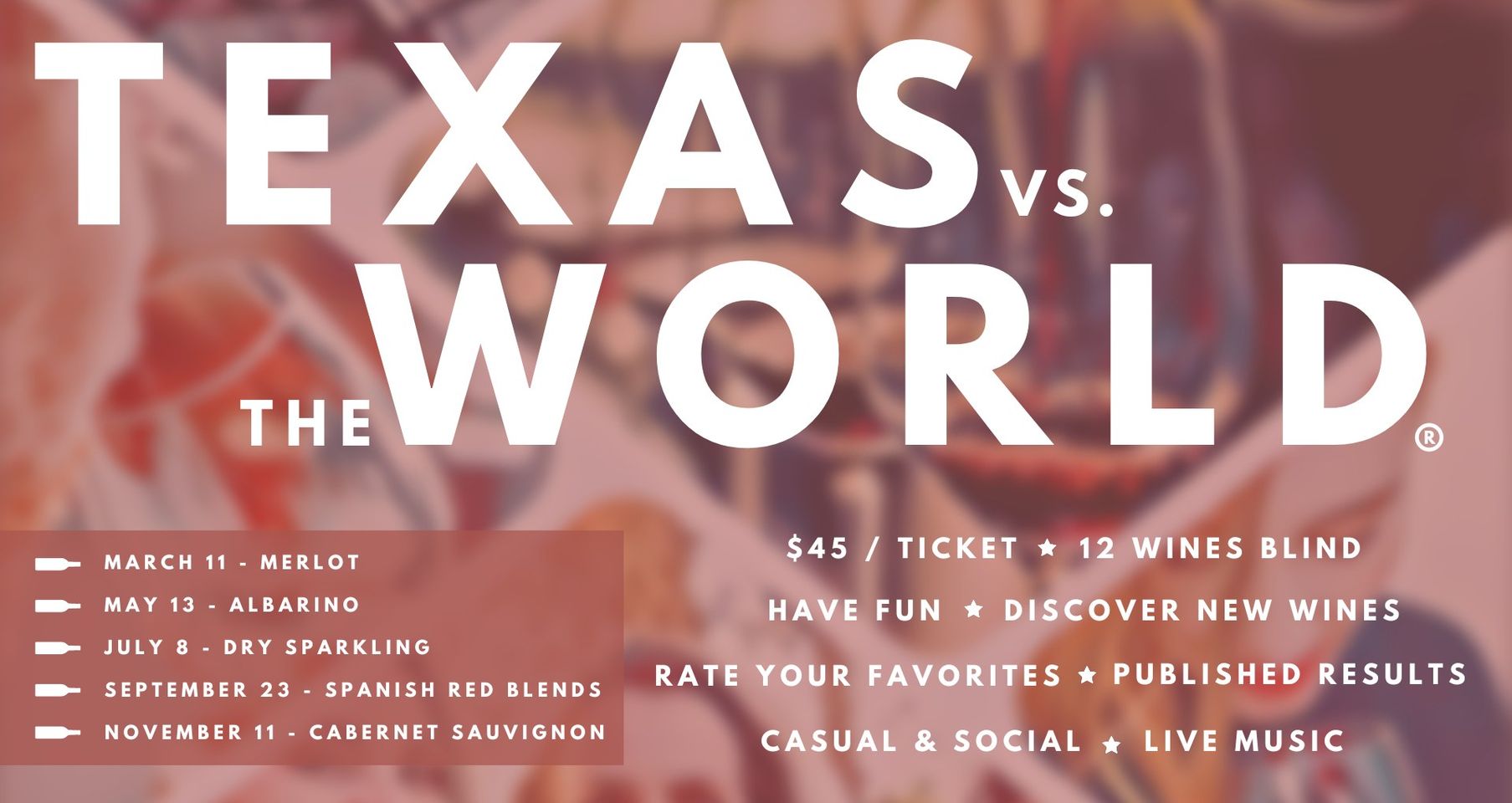 Texas vs the World at Vinovium, March 11, 2023
