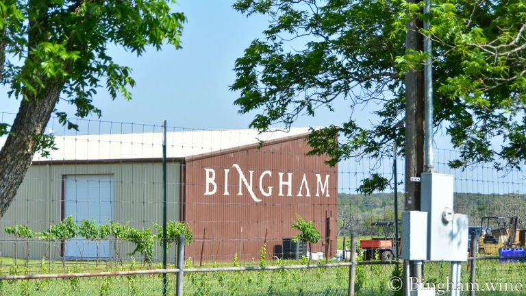 Building at Bingham Family Vineyards, Hye, Texas