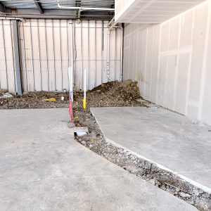 Bingham Family Vineyards Roanoke construction before opening