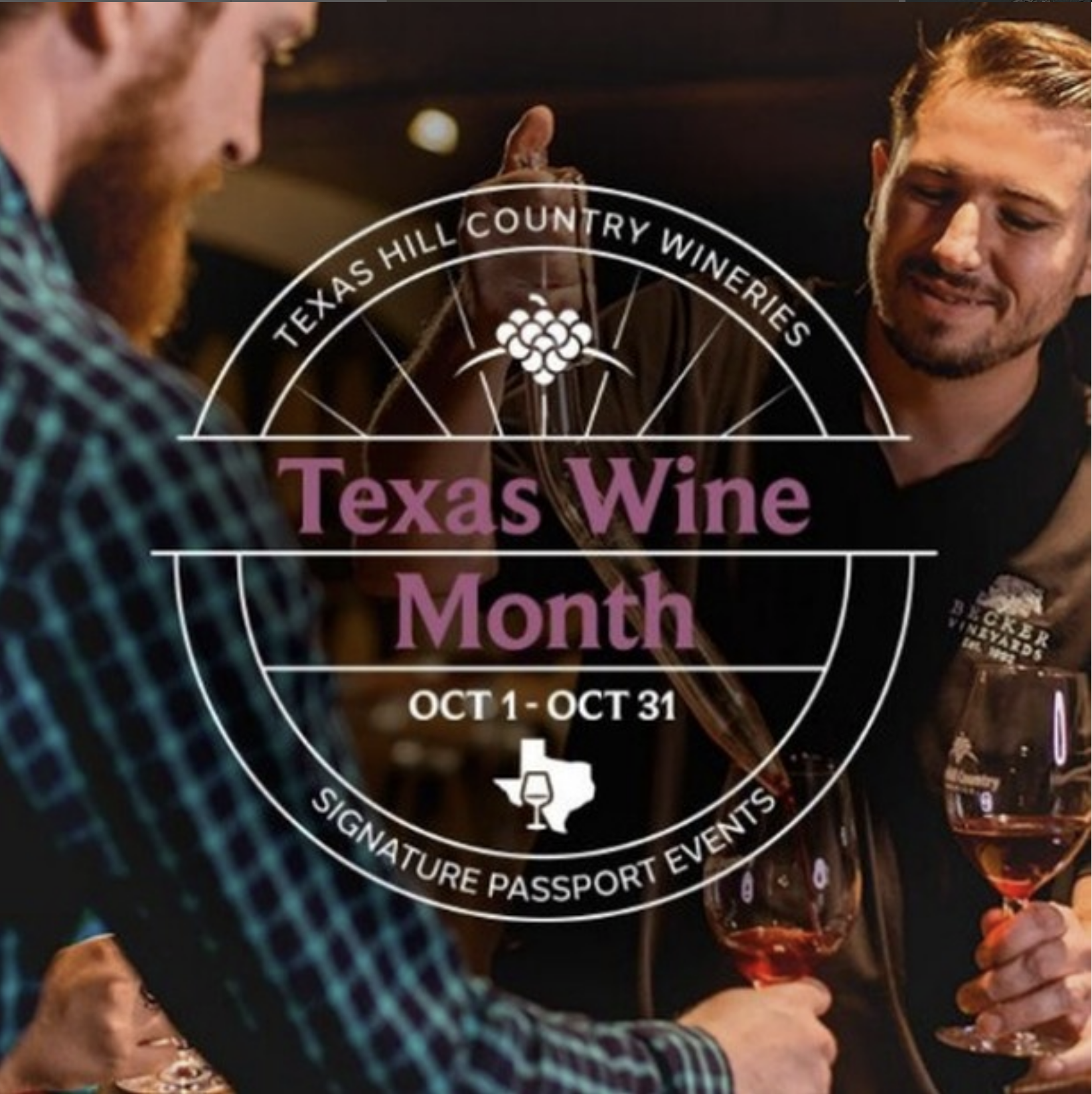 Texas Wine Month Trail with Texas Hill Country Wineries 2023