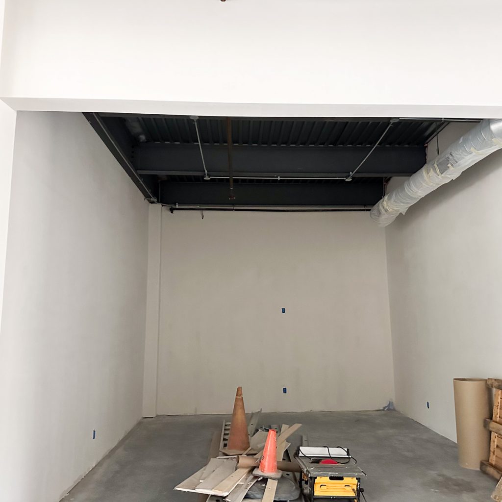 construction at Bingham Family Vineyards, Roanoke, Texas