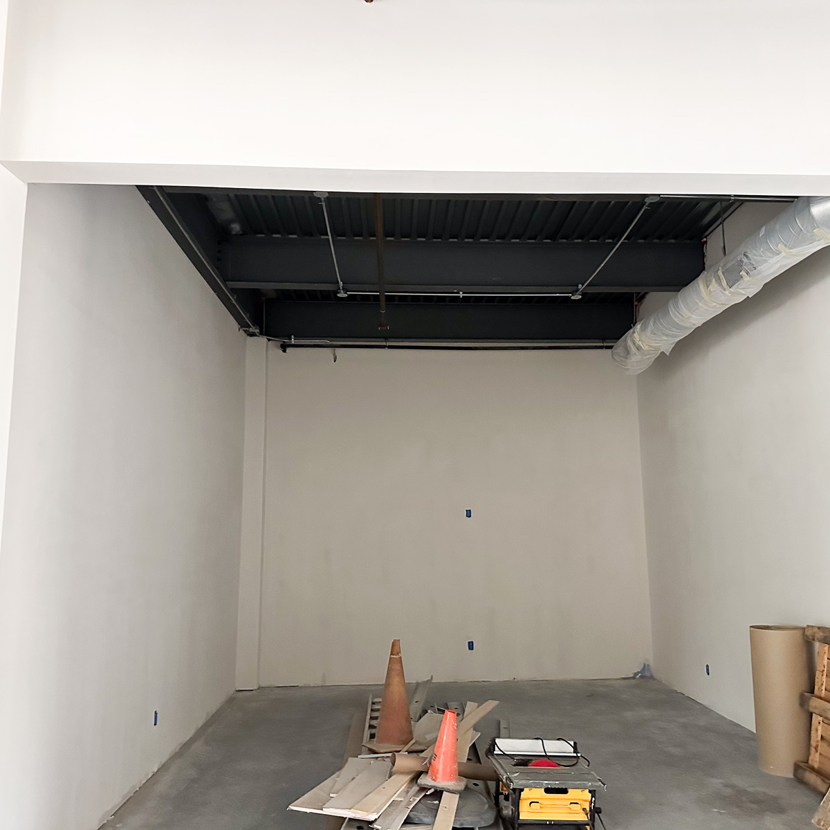 construction at Bingham Family Vineyards, Roanoke, Texas