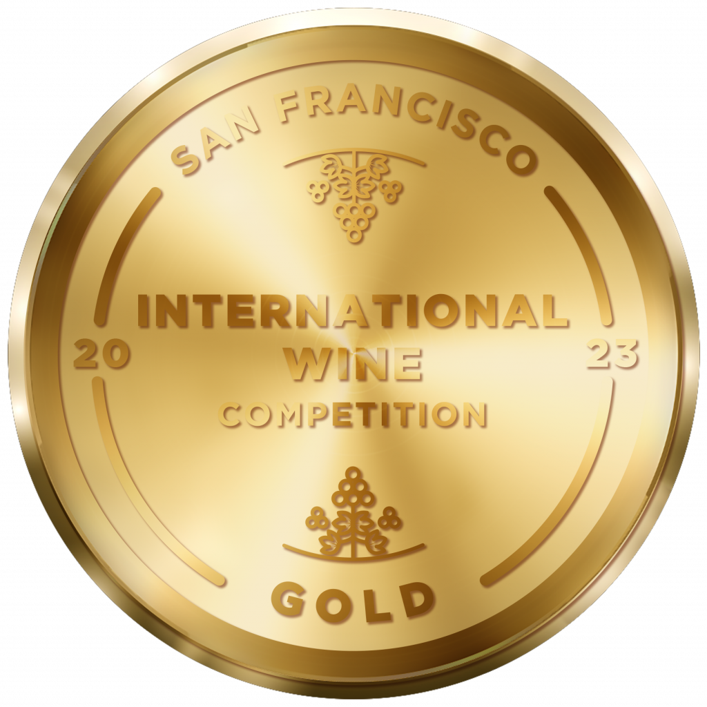 2023 SFIWC Gold Med. Artwork | Bingham Family Vineyards 2023 Gold Medal San Francisco International Wine Competition