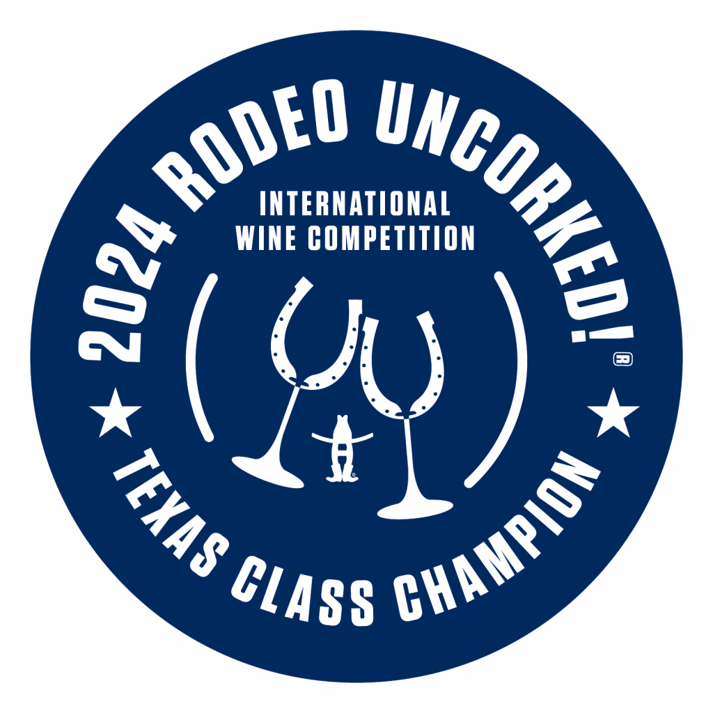 Texas-Class-Champion2024HoustonUncorked | Bingham Family Vineyards Texas Class Champion 2024 Rodeo Uncorked logo