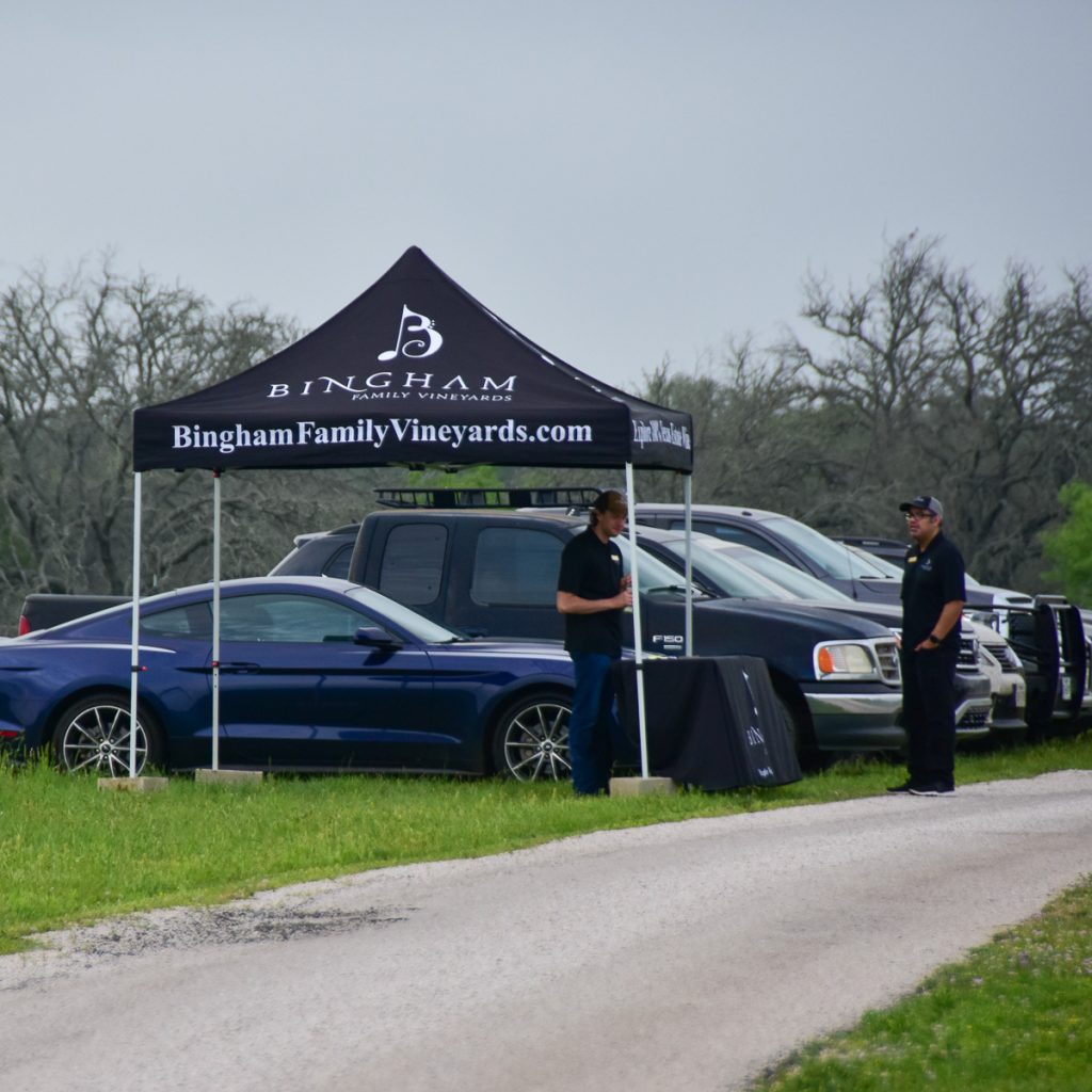 240408_HyeEclipse_0111200web1x1 | Bingham Family Vineyards Sign up tent at the solar eclipse event on April 8, 2024 at Bingham Family Vineyards, Hye, Texas