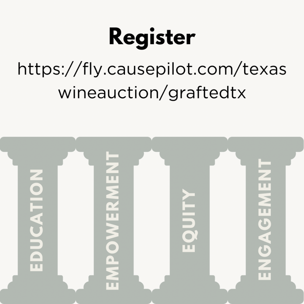 | Bingham Family Vineyards Register for the Grafted, Inaugural Event! June 25, 2024, with pillars of education, empowerment, equity, and engagement.