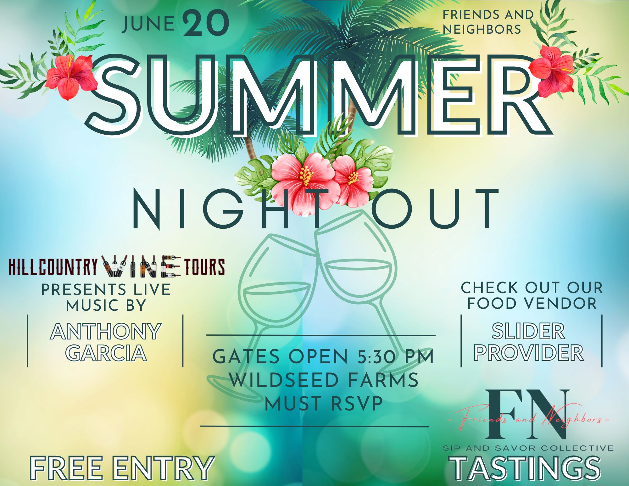 Summer Night Out, June 20, 2024 with Friends and Neighbors of the Stonewall, Hye, Johnson City area