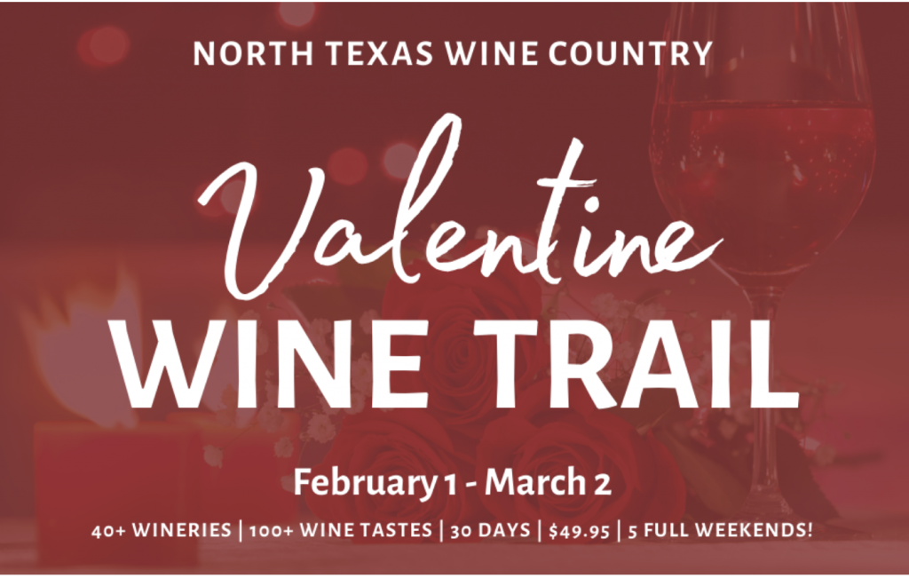 NTXValentineWT169 | Bingham Family Vineyards North Texas Wine Trail Valentine Trail - 2025