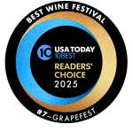 Best Wine Festival - USA Today - Readers Choice 2025 - Grapefest, Grapevine, Texas
