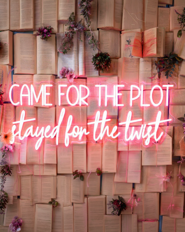 The Plot Twist 4 x 5 | Bingham Family Vineyards The Plot Twist Wine Bar, came for the plot stayed for the twist