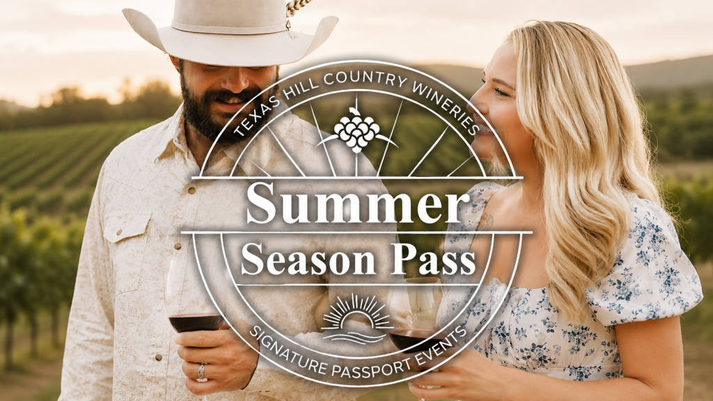 Hill Country Summer Season Pass 16x9 | Bingham Family Vineyards Texas Hill Country Summer Season Pass, June 1 through August 31, 2026. Visit Bingham Family Vineyards