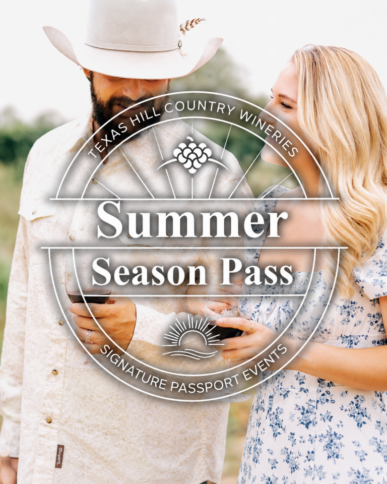 Hill Country Summer Season Pass 4 x 5 | Bingham Family Vineyards Texas Hill Country Summer Season Pass, June 1 through August 31, 2026. Visit Bingham Family Vineyards