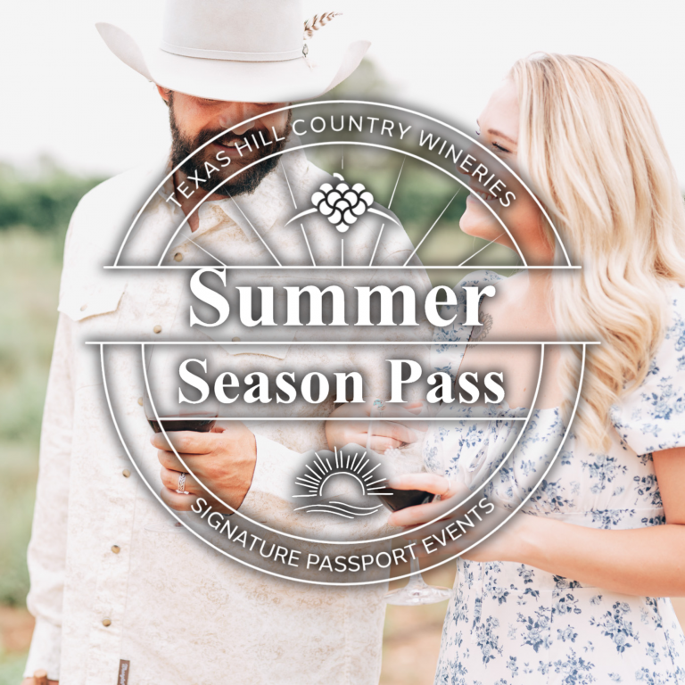 Texas Hill Country Summer Season Pass, June 1 through August 31, 2026. Visit Bingham Family Vineyards